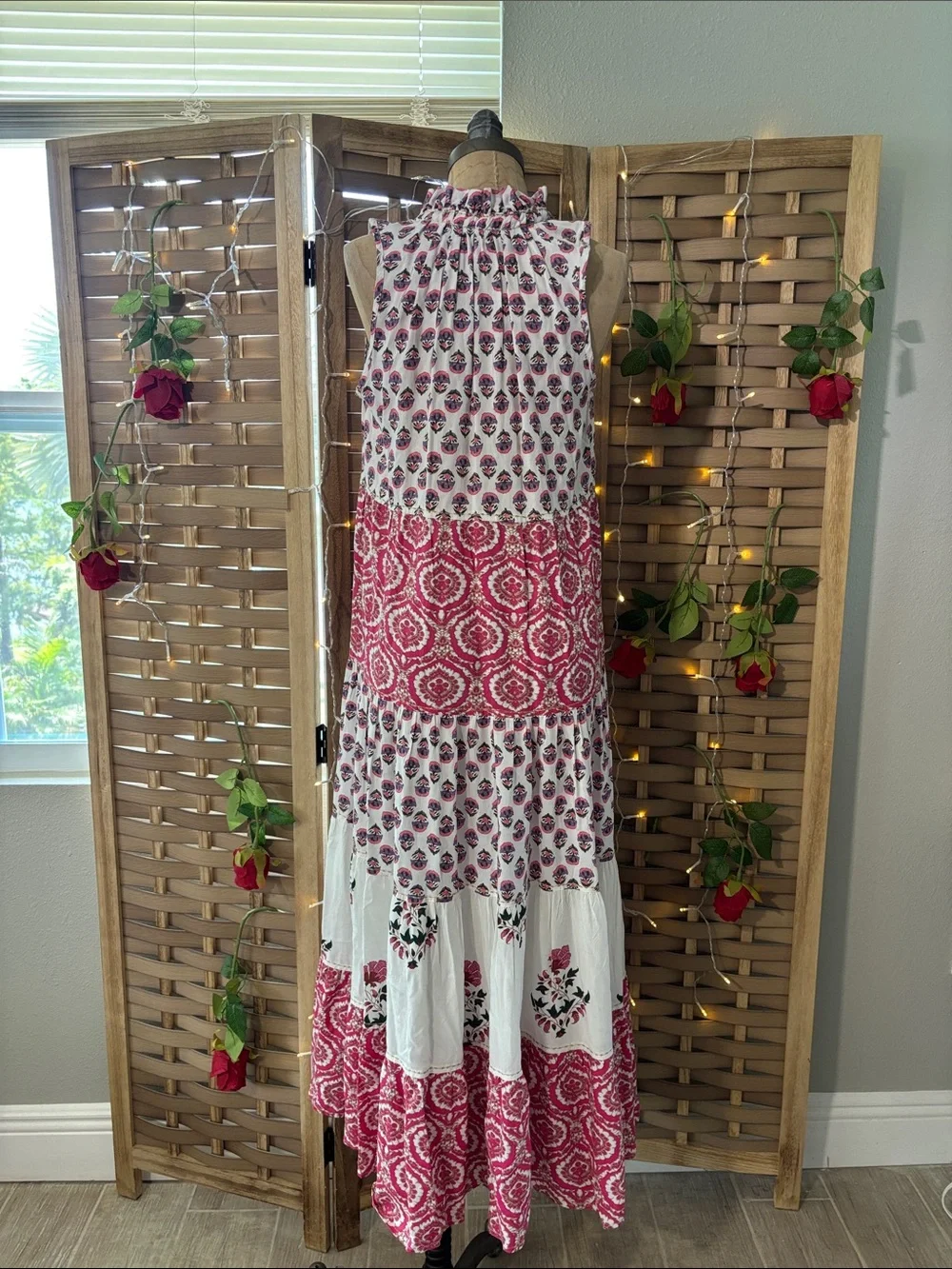 Chelsea & Theodore floral paisleys dress